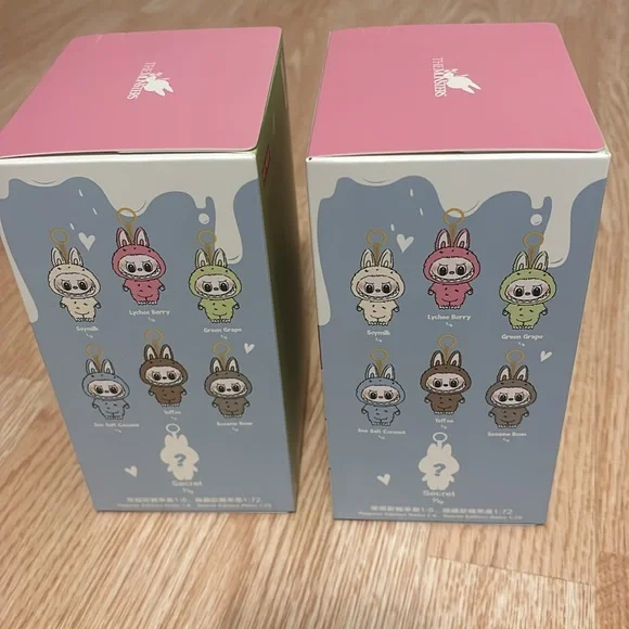 Pop Mart The Monsters Exciting Macaron Labubu - Lychee Berry - Picture 3 of 4